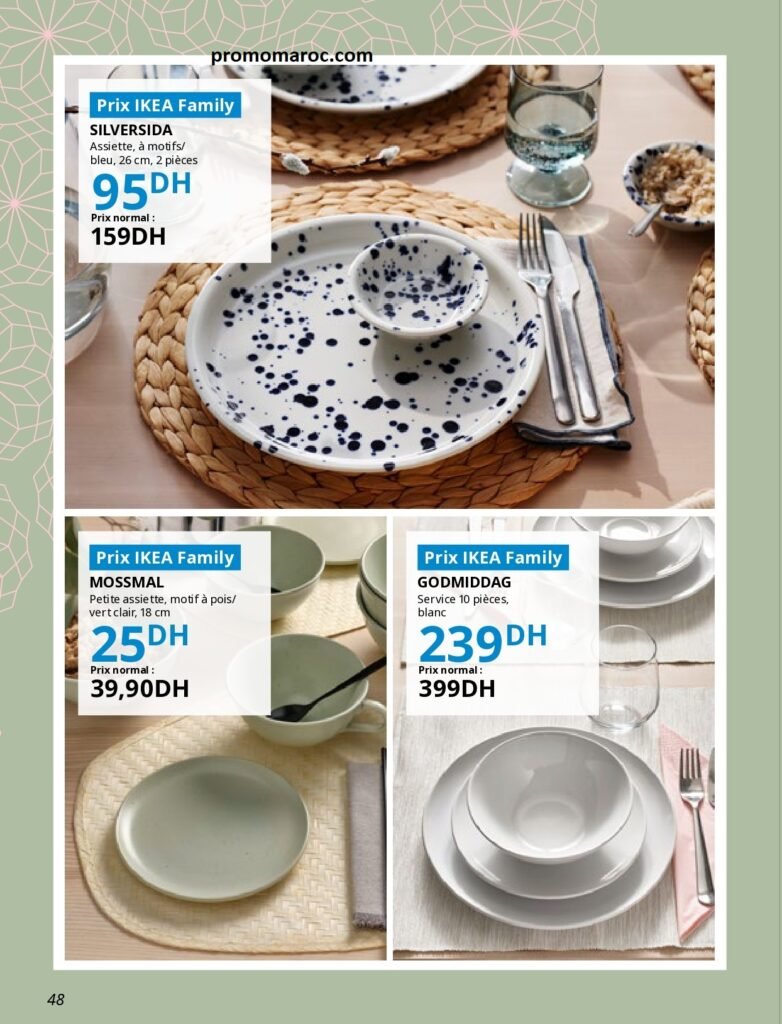 Catalogue ikea jusqu’au 26 mars 2025 offres ramadan