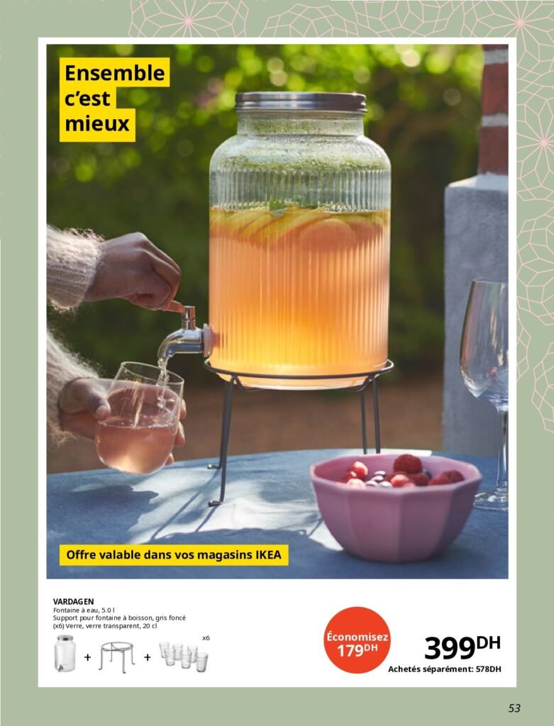 Catalogue ikea jusqu’au 26 mars 2025 offres ramadan