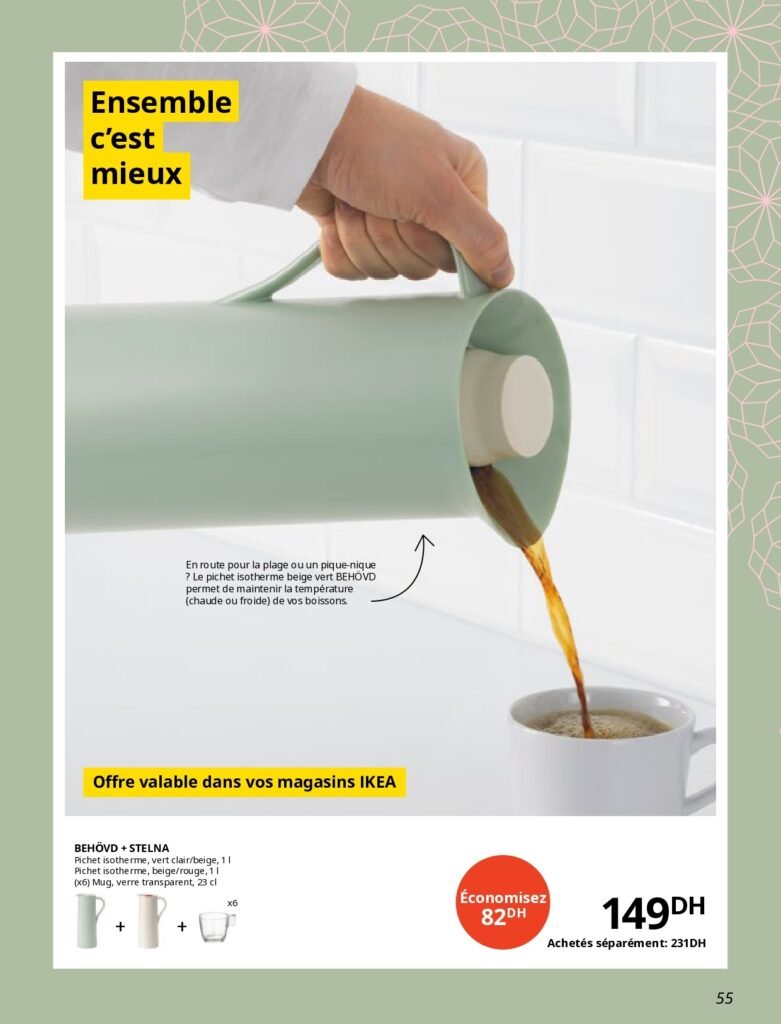 Catalogue ikea jusqu’au 26 mars 2025 offres ramadan