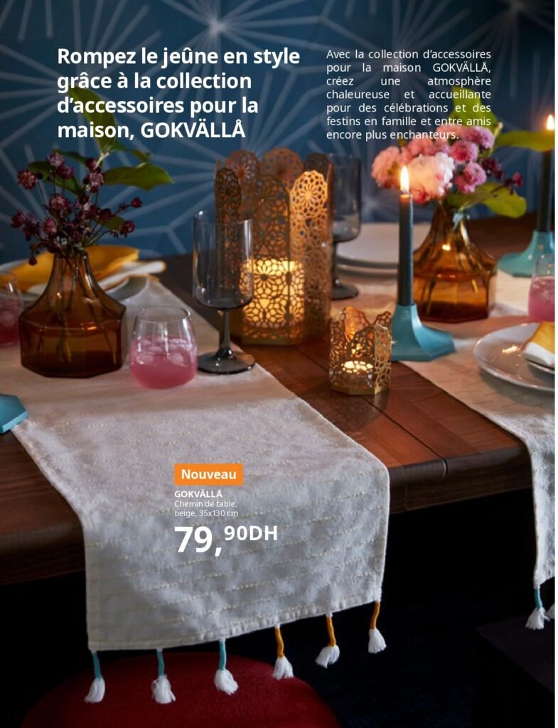Catalogue ikea jusqu’au 26 mars 2025 offres ramadan