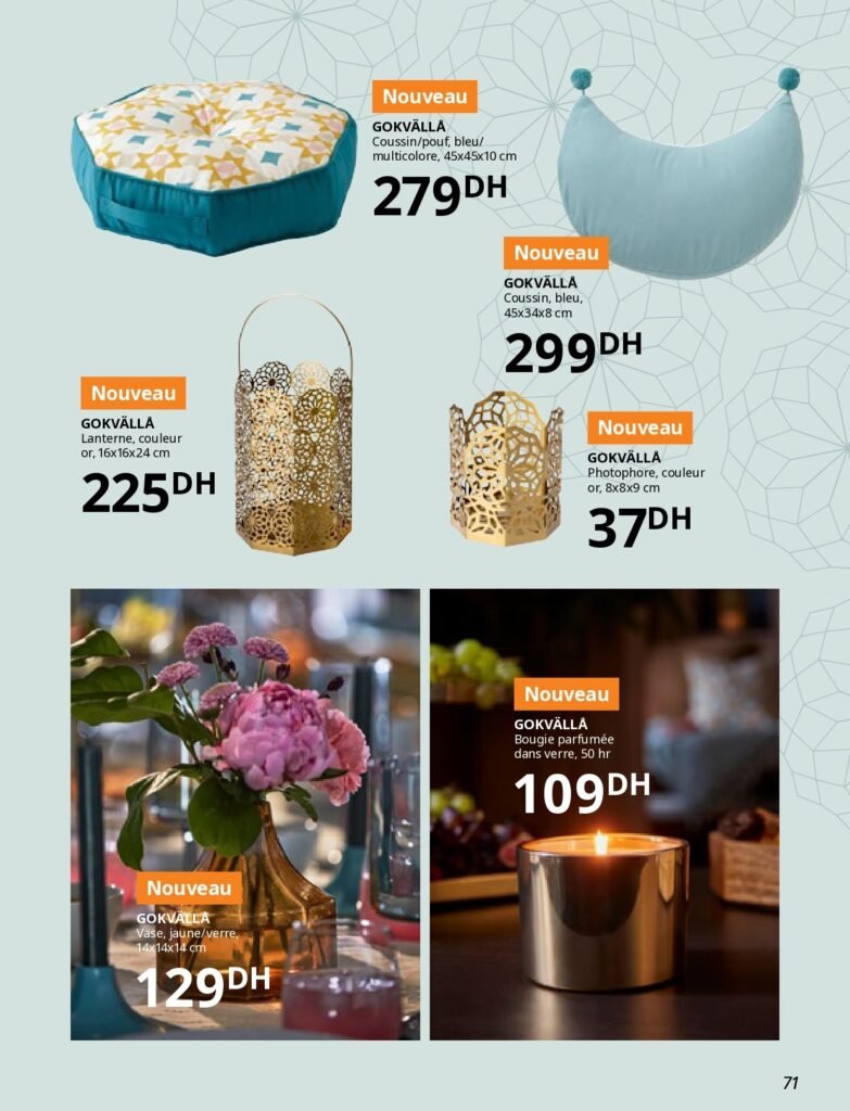 Catalogue ikea jusqu’au 26 mars 2025 offres ramadan