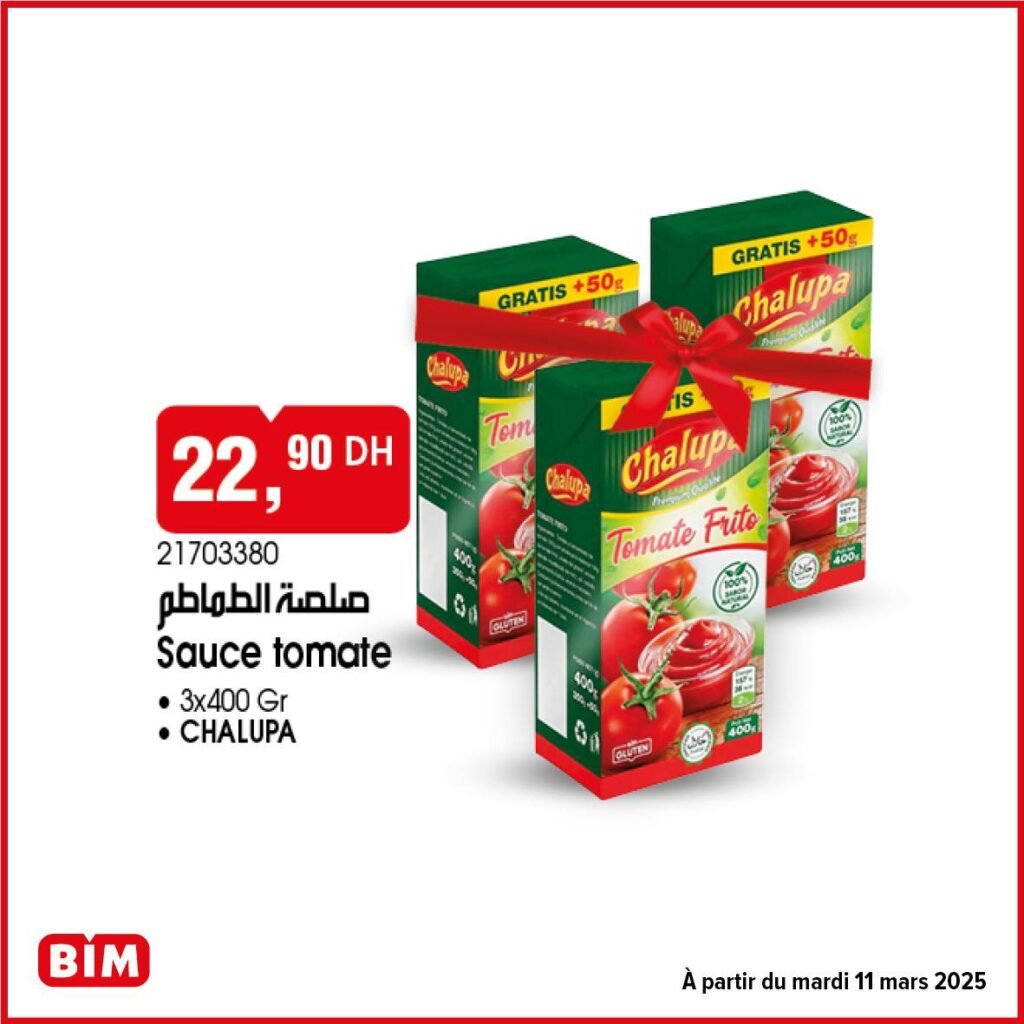 Promotions BIM mardi 11 mars 2025
