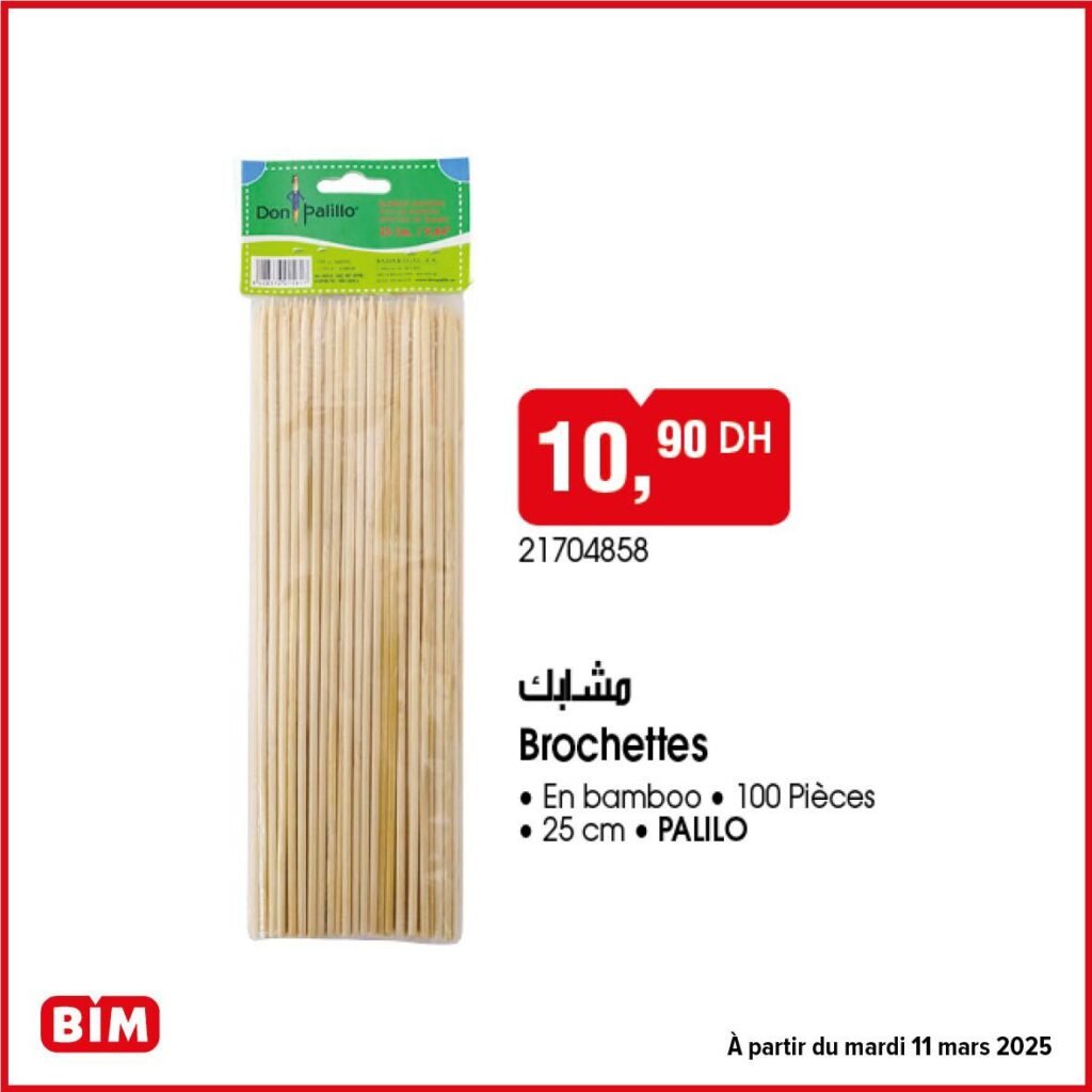 Promotions BIM mardi 11 mars 2025