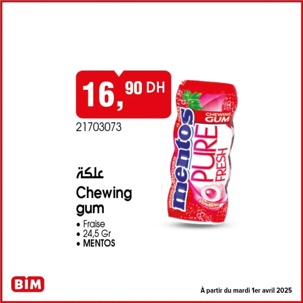 Promotions Bim mardi 1 Avril 2025