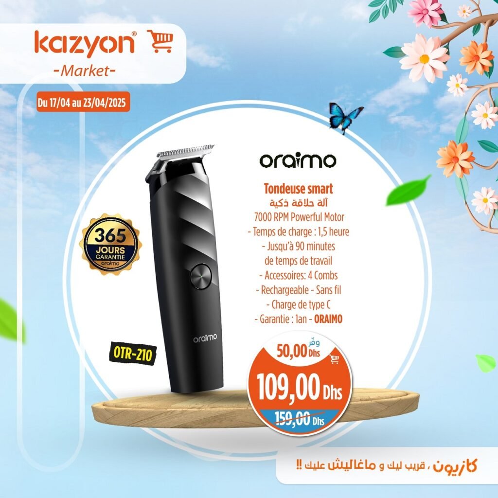 Catalogue Kazyon market du 17 au 23 avril 2025