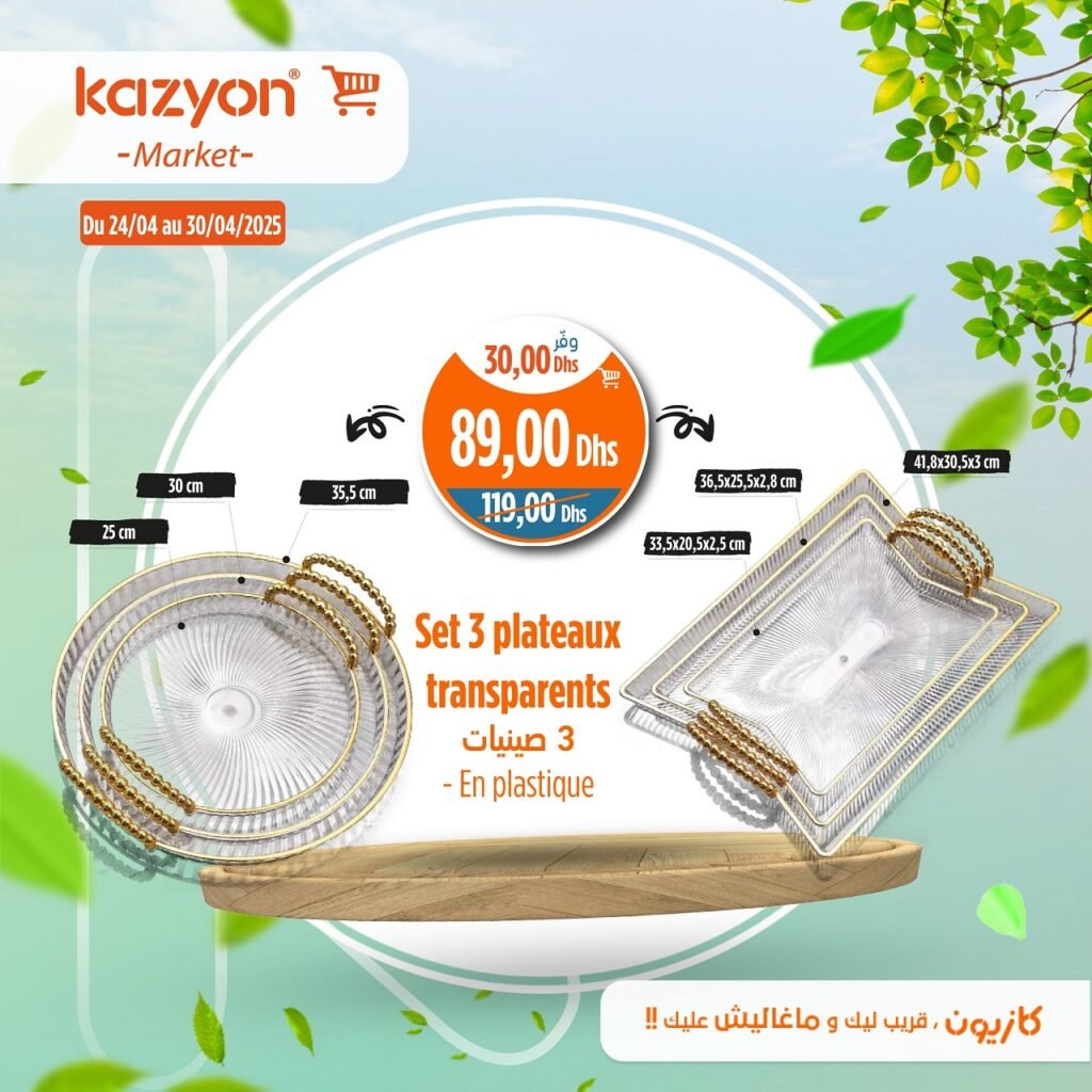 Catalogue Kazyon market du 24 au 30 avril 2025