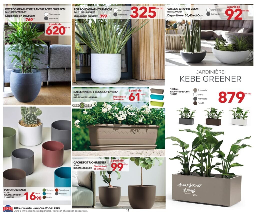 Catalogue Bricoma jusqu’au 29 juin 2025 offres ete