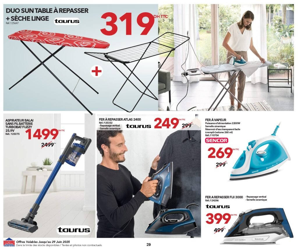Catalogue Bricoma jusqu’au 29 juin 2025 offres ete