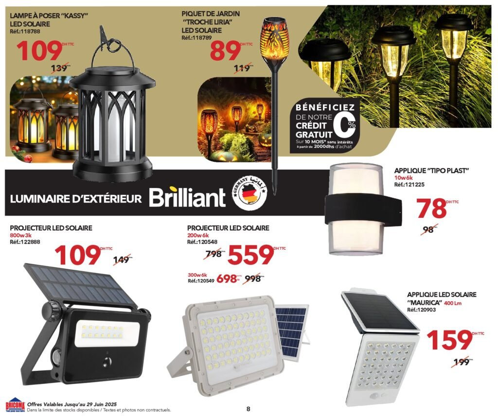 Catalogue Bricoma jusqu’au 29 juin 2025 offres ete