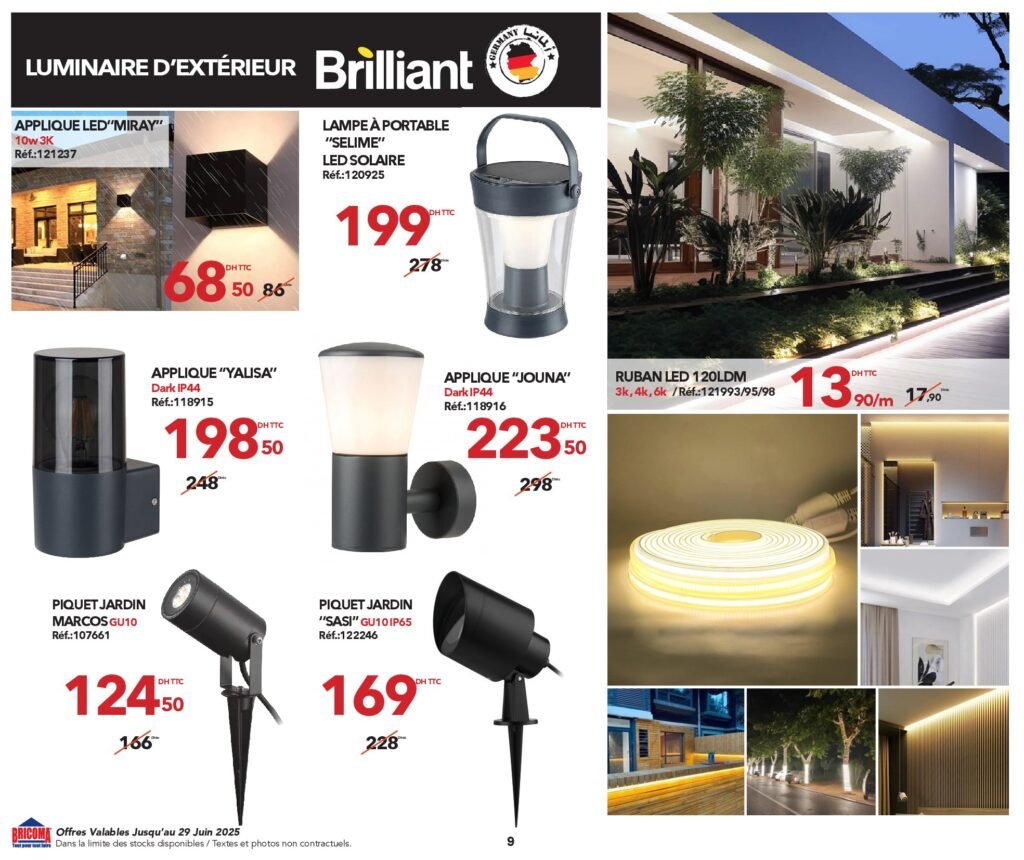 Catalogue Bricoma jusqu’au 29 juin 2025 offres ete