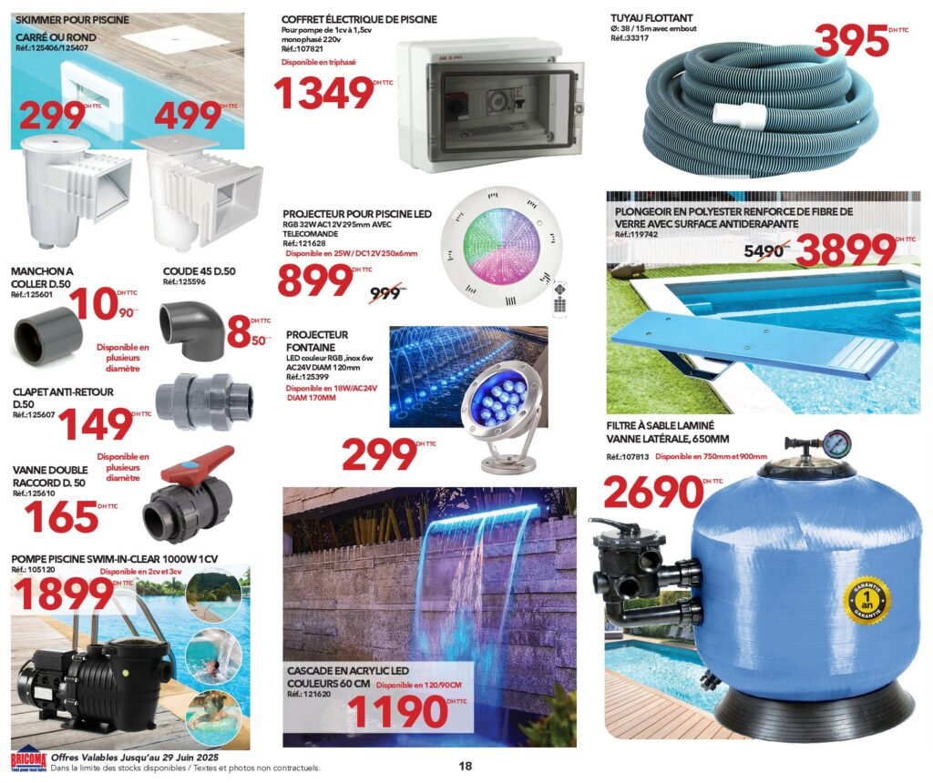 Catalogue Bricoma jusqu’au 29 juin 2025 offres ete