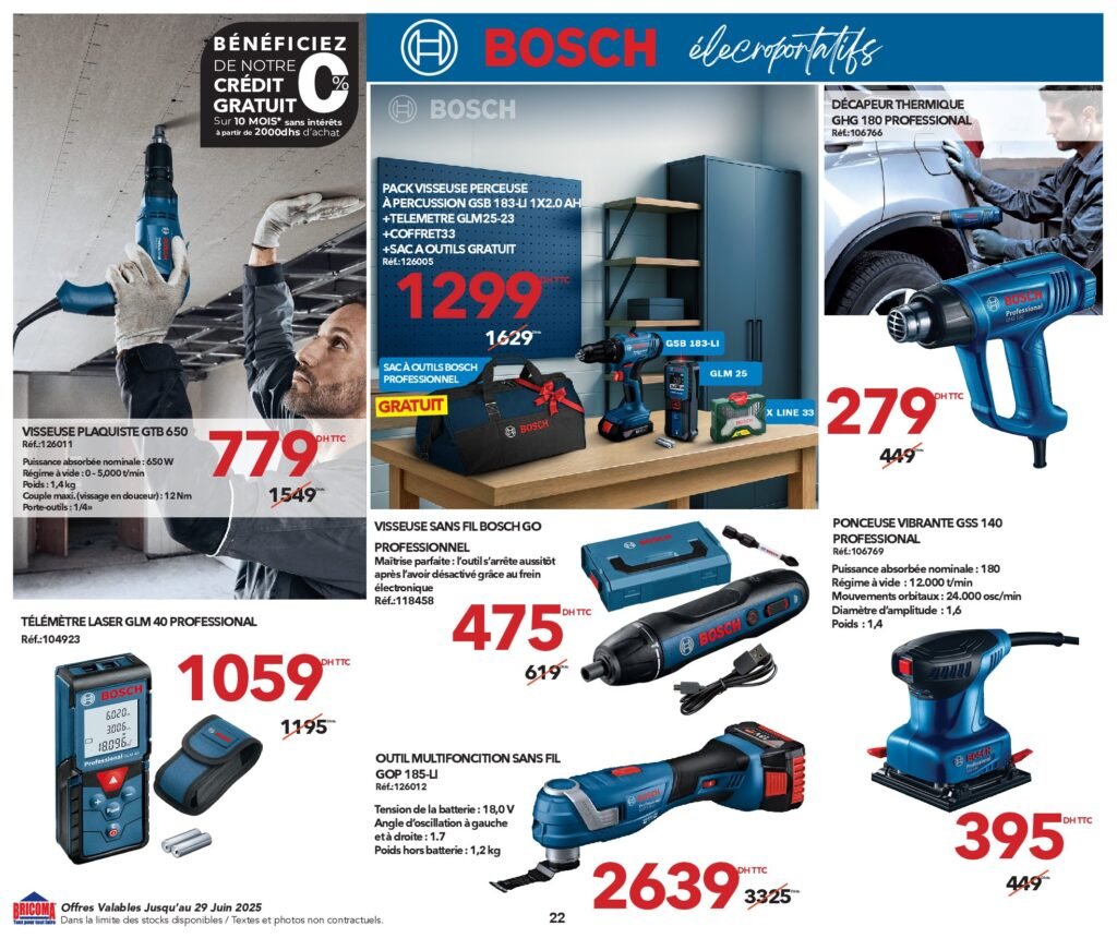 Catalogue Bricoma jusqu’au 29 juin 2025 offres ete