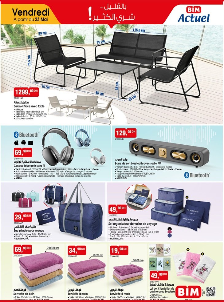 Promotion bim maroc 23 mai 2025