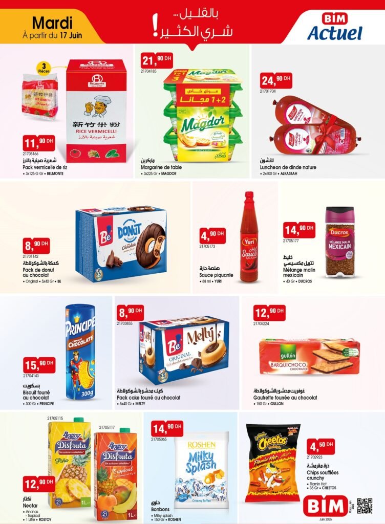 Catalogue bim 17 juin 2025 divers produits‏‏