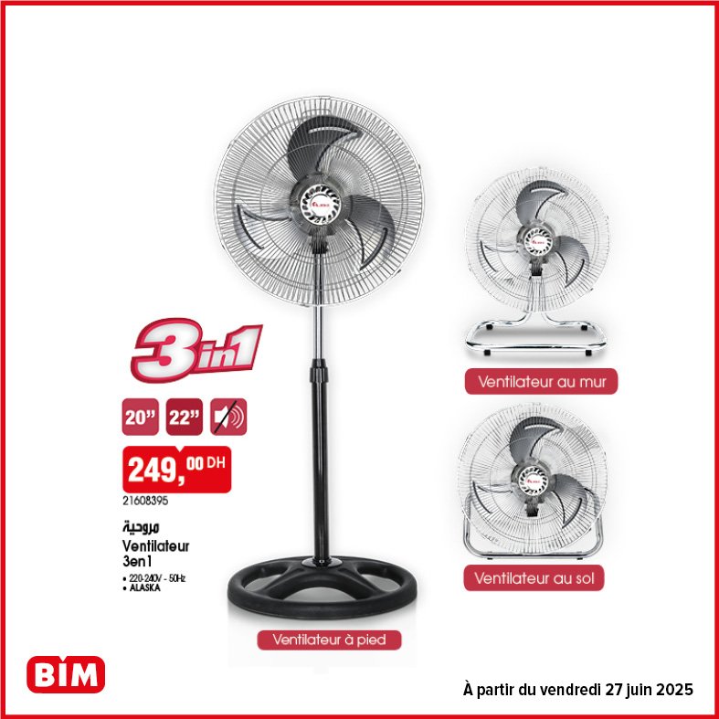 Promotion bim vendredi 27 juin 2025 offres electromenager