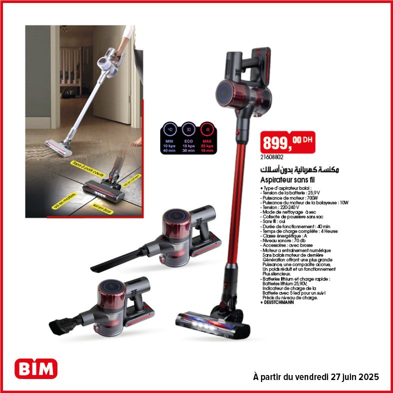 Promotion bim vendredi 27 juin 2025 offres electromenager