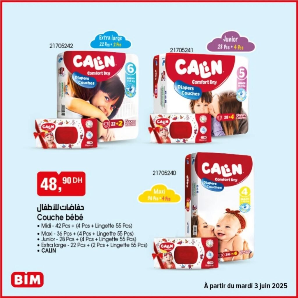 Promotions bim mardi 3 juin 2025