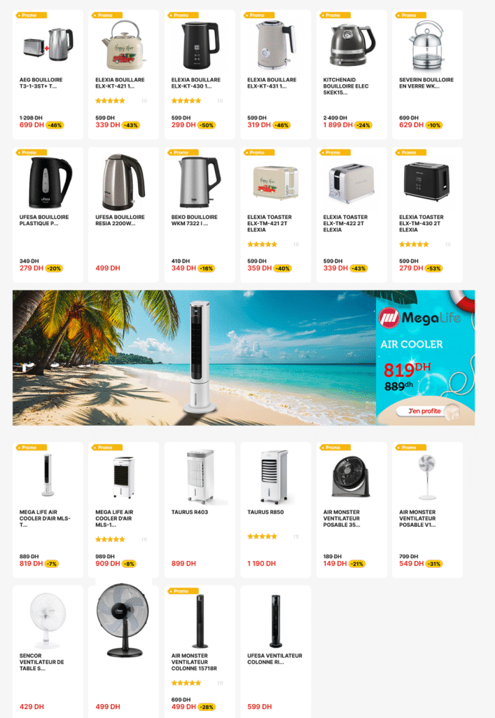 Promotion Electroplanet offres ete 2025