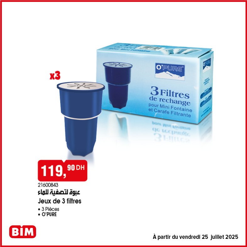 Promotion bim vendredi 25 Juillet 2025