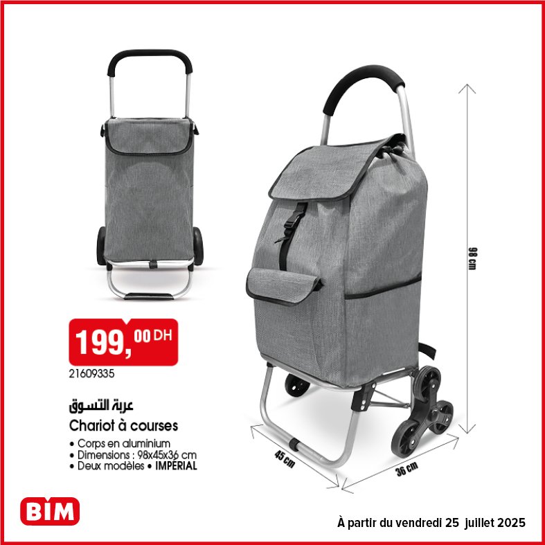 Promotion bim vendredi 25 Juillet 2025