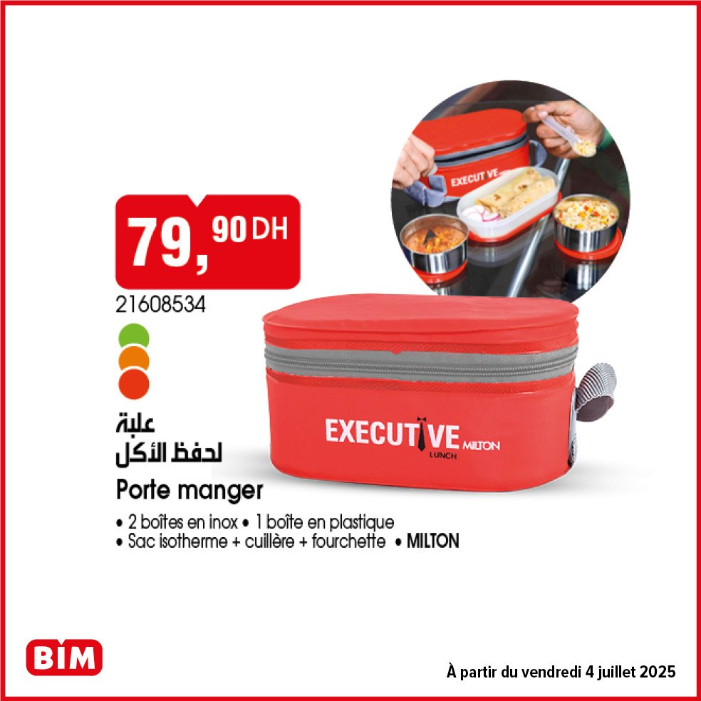 Promotion bim vendredi 4 Juillet 2025