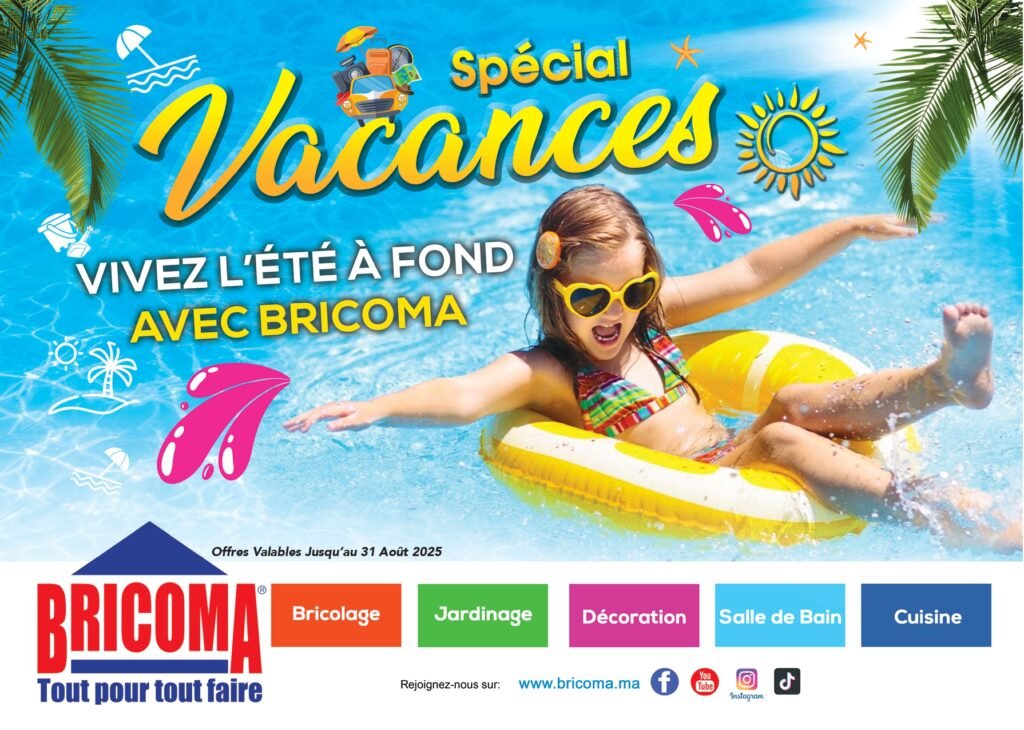 Catalogue Bricoma jusqu’au 31 Août 2025 solde ete