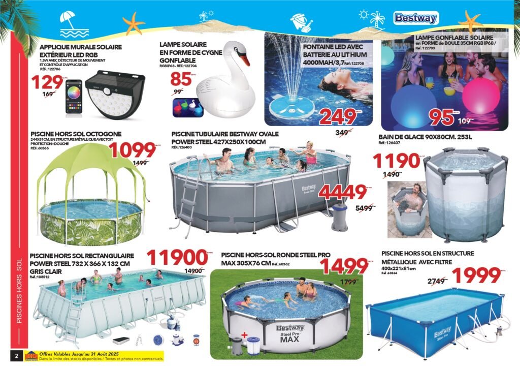 Catalogue Bricoma jusqu’au 31 Août 2025 solde ete