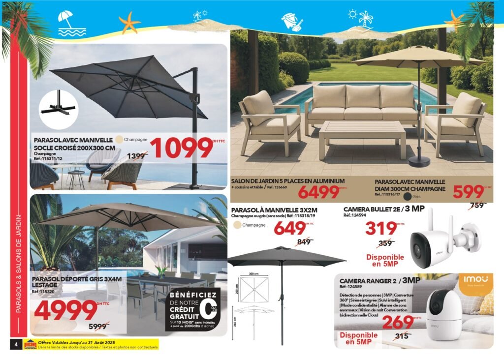 Catalogue Bricoma jusqu’au 31 Août 2025 solde ete