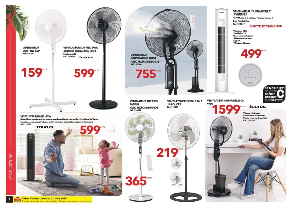 Catalogue Bricoma jusqu’au 31 Août 2025 solde ete