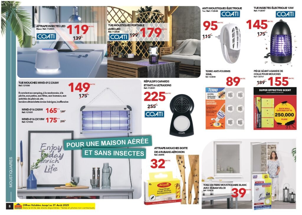 Catalogue Bricoma jusqu’au 31 Août 2025 solde ete