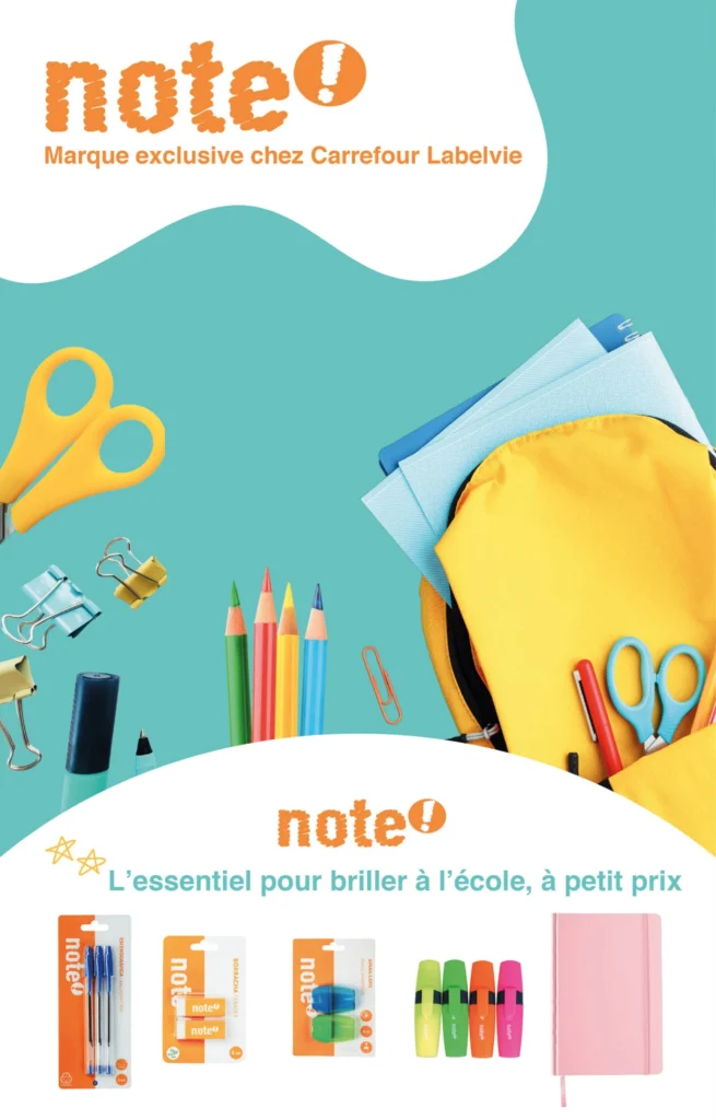 Catalogue Carrefour maroc rentrée scolaire du 14 Août au 10 Septembre