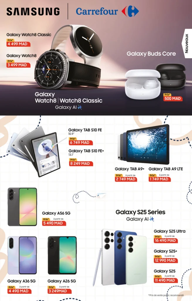 Catalogue Carrefour maroc rentrée scolaire du 14 Août au 10 Septembre