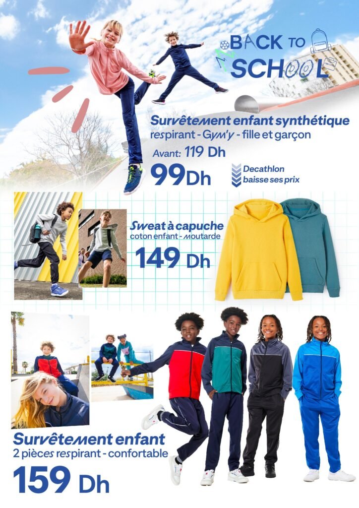 Catalogue decathlon rentrée scolaire 2025