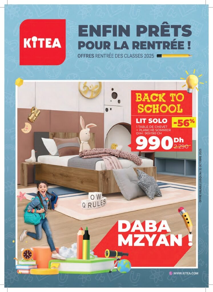Catalogue kitea rentrée scolaire 2025