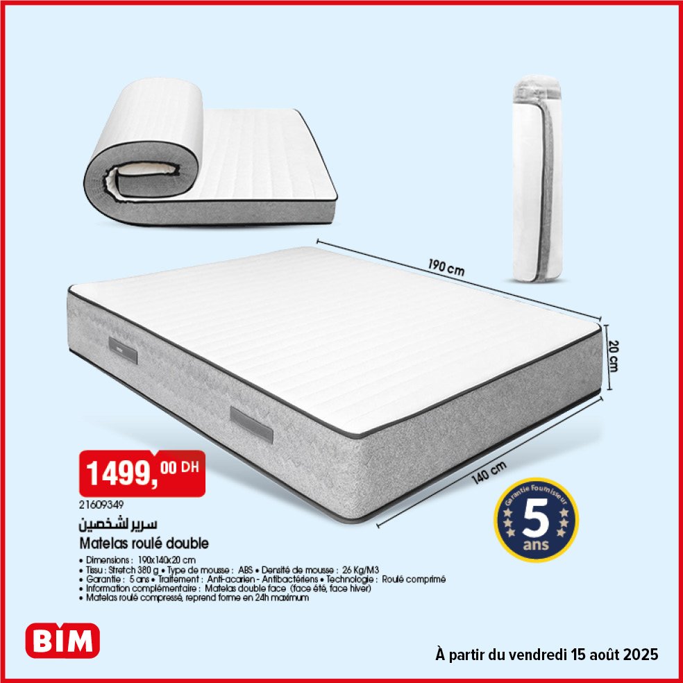 Promotion bim vendredi 15 Août 2025