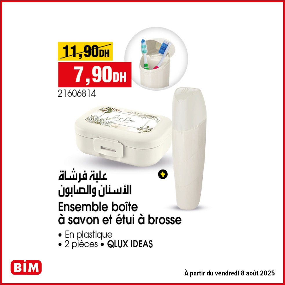 Promotions bim vendredi 8 Aout 2025