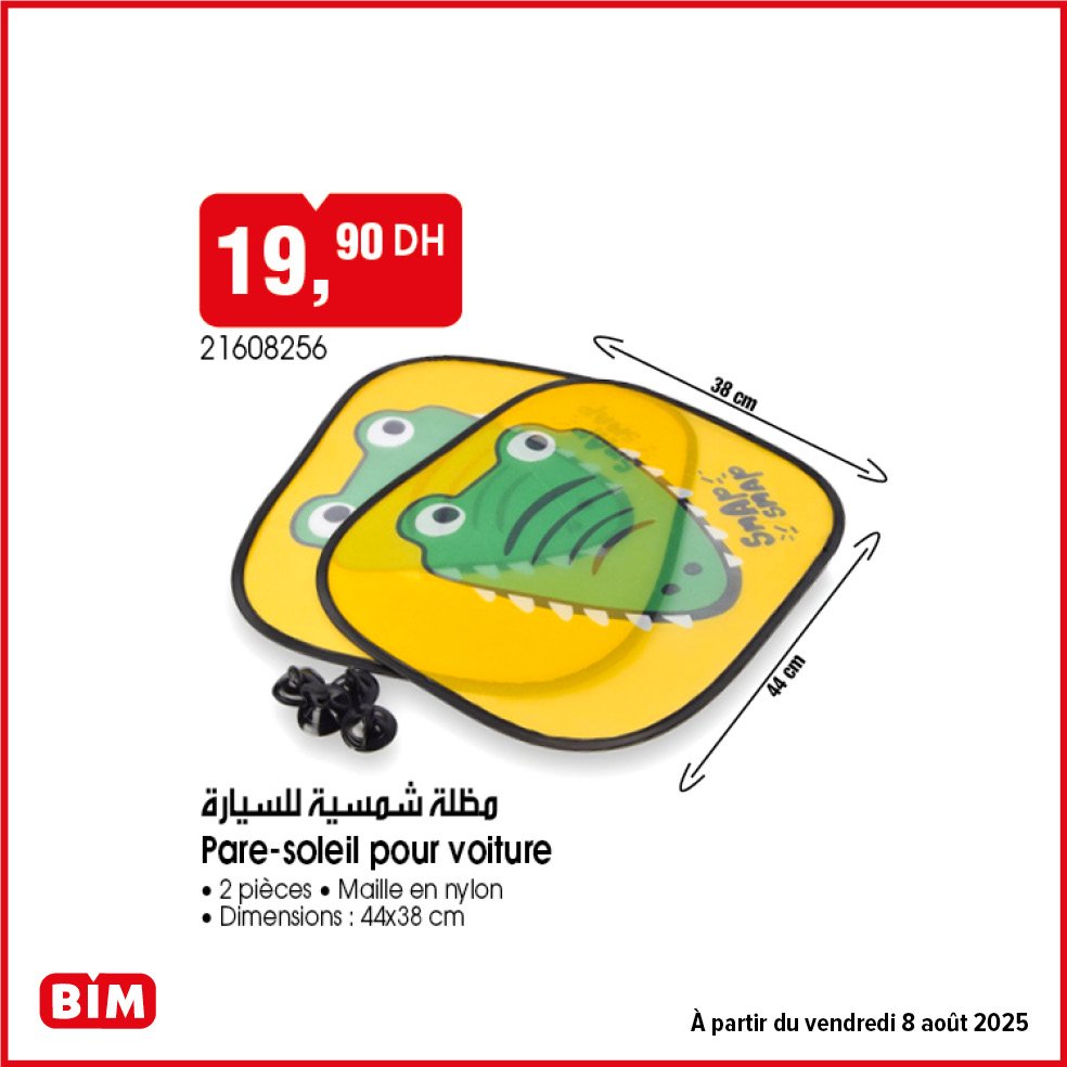 Promotions bim vendredi 8 Aout 2025