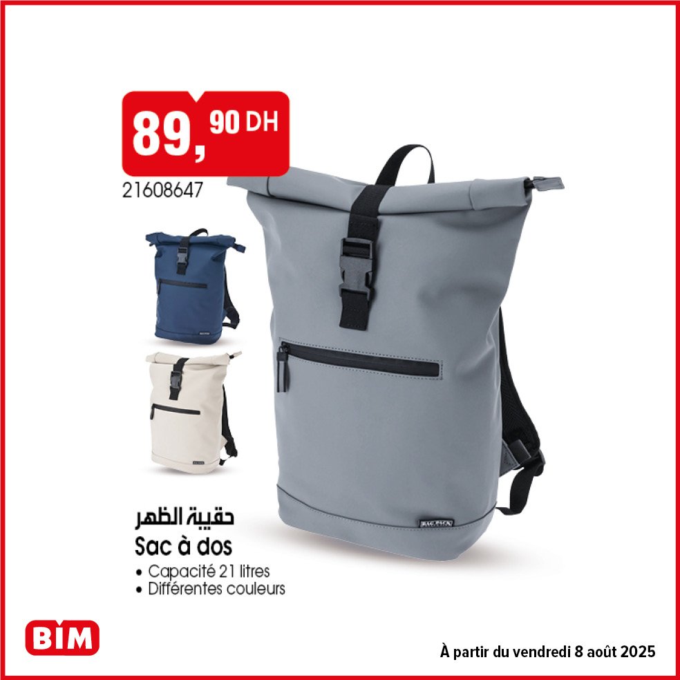 Promotions bim vendredi 8 Aout 2025