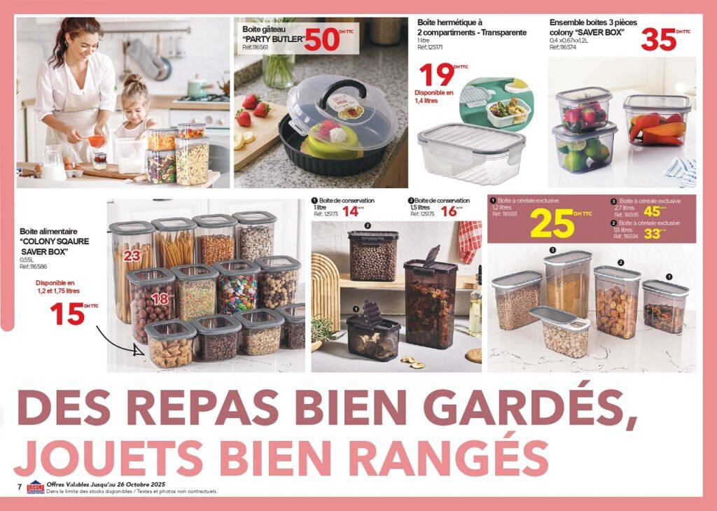 Catalogue Bricoma jusqu’au 26 Octobre 2025 rangement et decoration