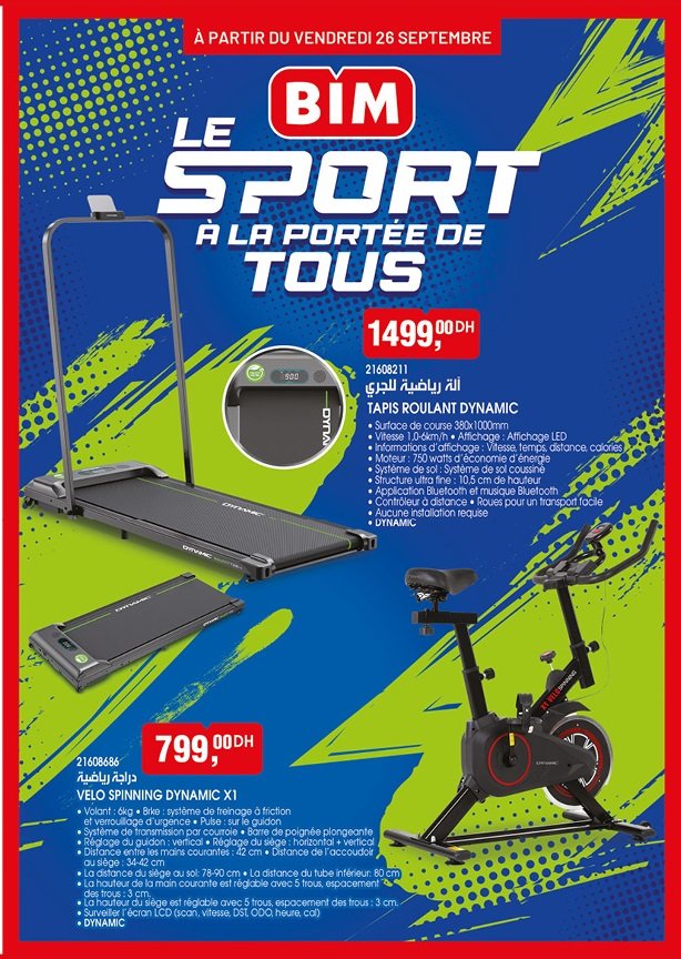 Catalogue bim maroc 26 Septembre 2025 accessoires voiture