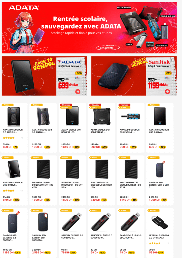 Promotion Electroplanet bac to sckool 2025