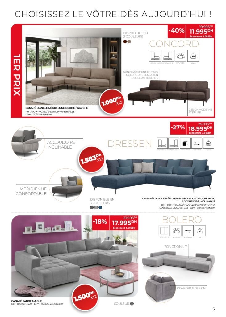 Catalogue kitea SOFA jusqu'au 30 Octobre 2025