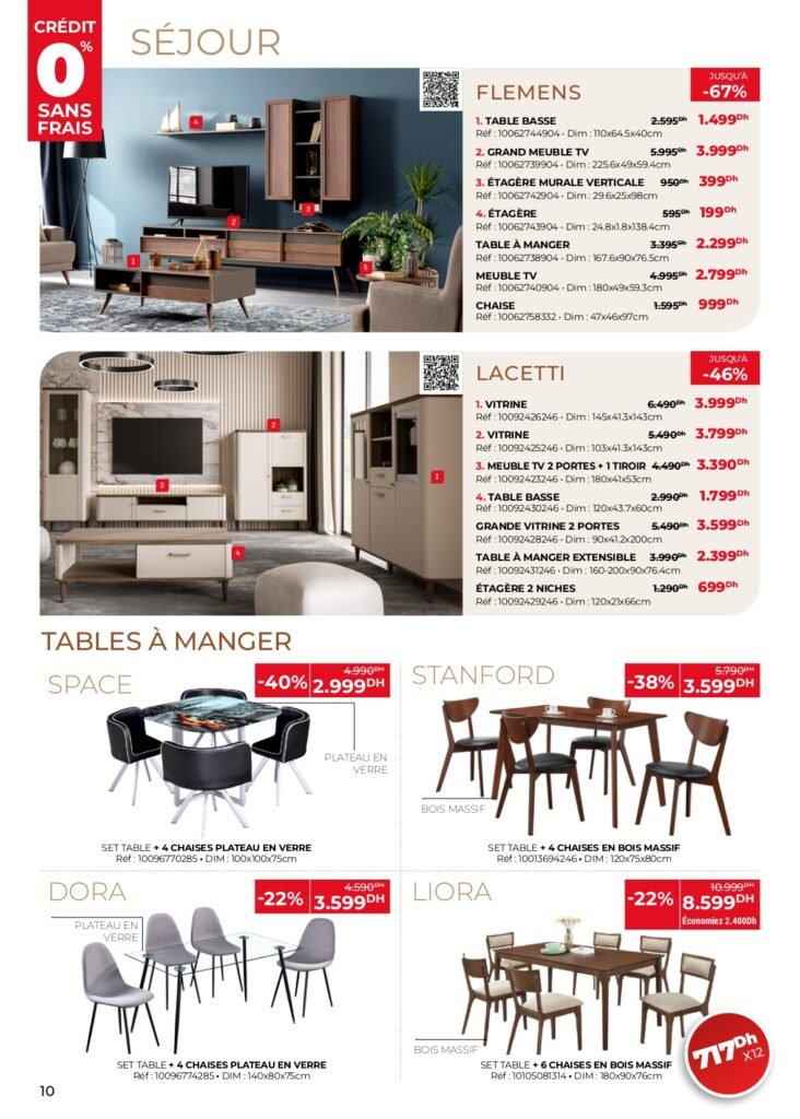 Catalogue kitea SOFA jusqu'au 30 Octobre 2025