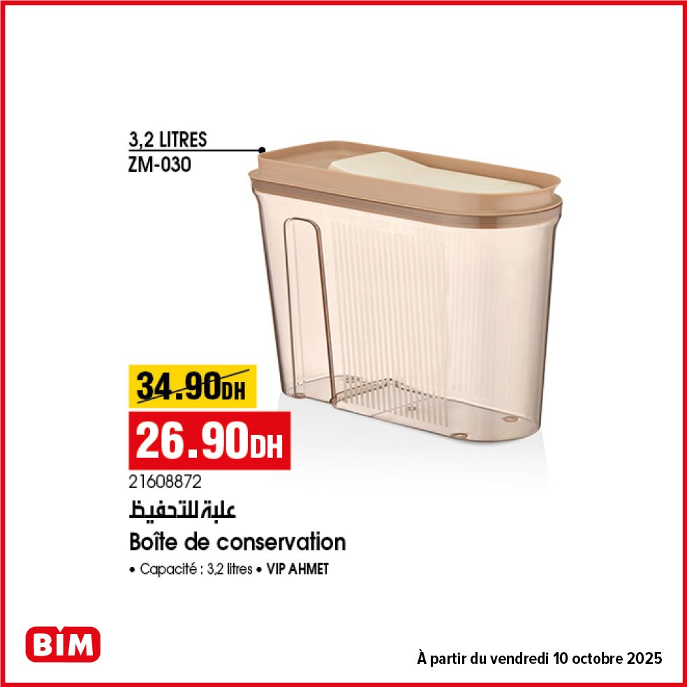 Promotion bim vendredi 10 Octobre 2025