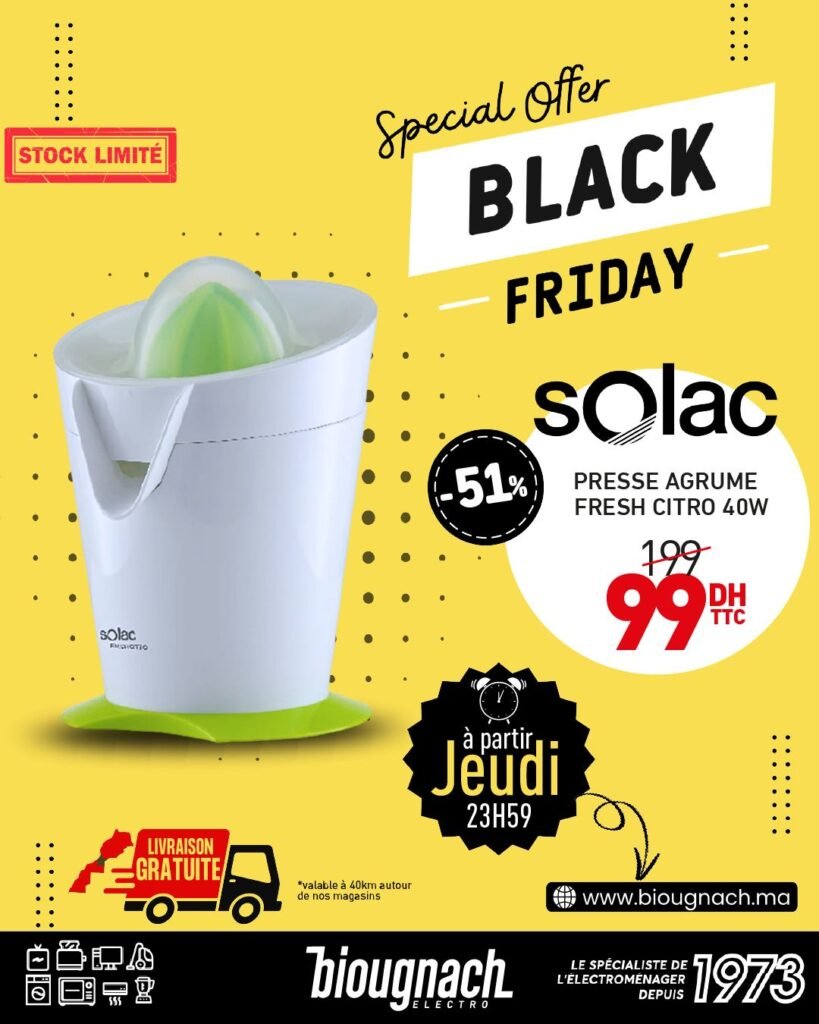Black friday biougnach 28 novembre 2025