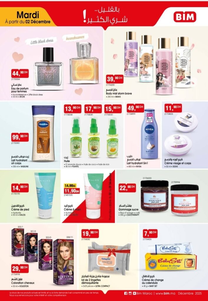 Catalogue bim mardi 2 décembre 2025