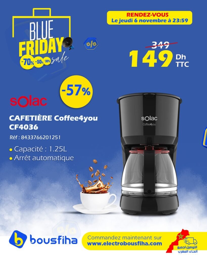 Promotion Electro bousfiha blue friday 7 novembre 2024