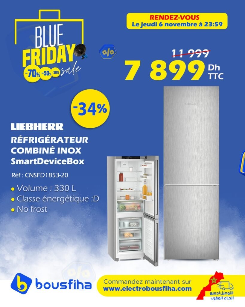 Promotion Electro bousfiha blue friday 7 novembre 2024