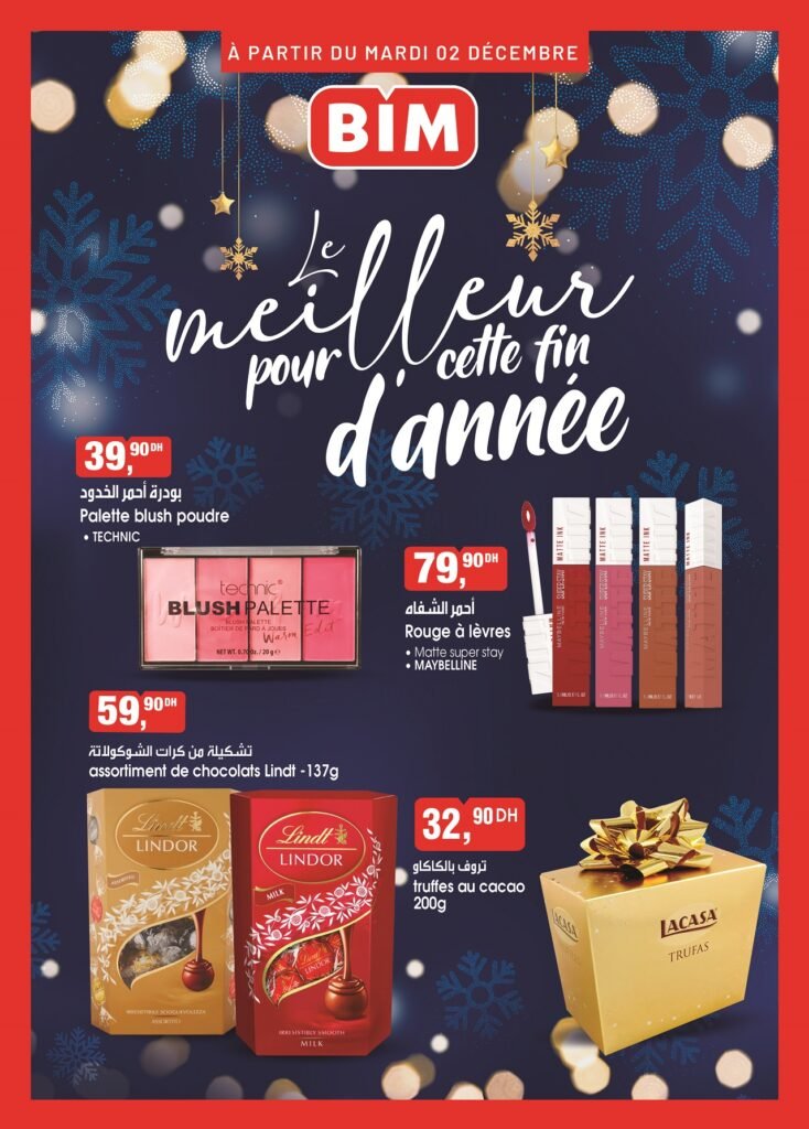 Promotion bim mardi 2 decembre 2025