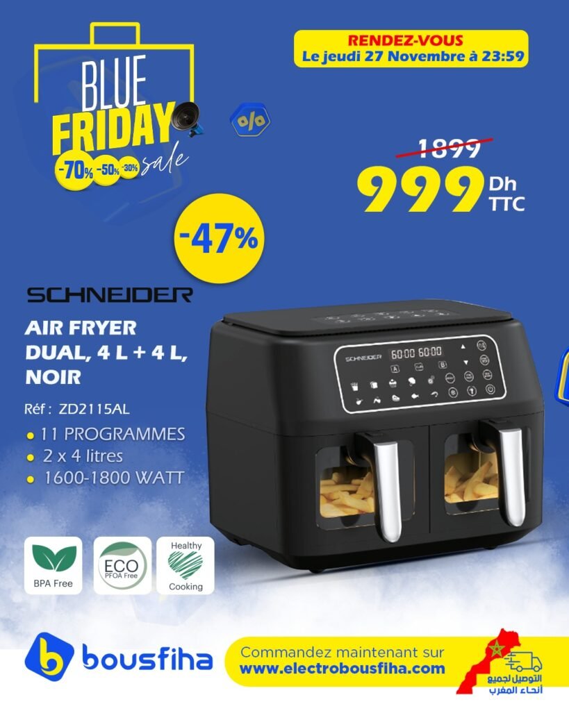 Soldes Electro bousfiha blue friday 14 novembre 2024